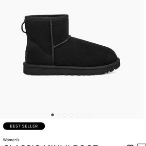 UGG W Classic Mini II Black Size 7